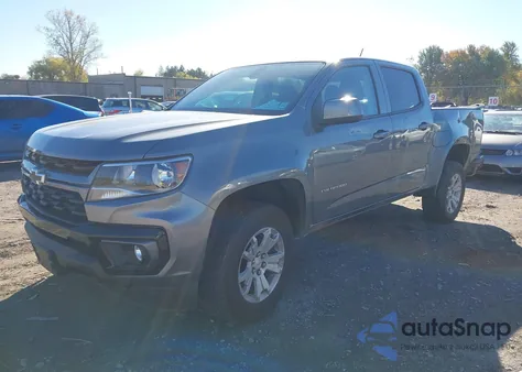 2022 Chevrolet Colorado 4Wd Short Box Lt z USA, uszkodzony, nr VIN 1GCGTCEN7N1301538